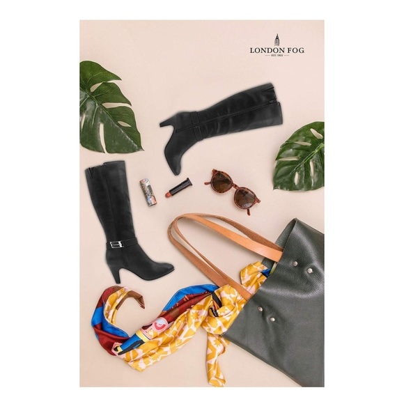 Black Knee-High Women's Boots - Picture 6 of 10